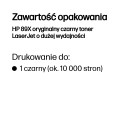 HP 89X oryginalny czarny toner LaserJet o dużej wydajności - 2436170