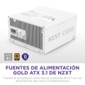 Zasilacz ATX NZXT C1200 Gold ATX 3.1 1200W 24-pin Biały - 2507858