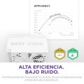 Zasilacz ATX NZXT C1200 Gold ATX 3.1 1200W 24-pin Biały - 2507848