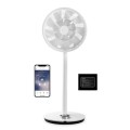 Duux | Inteligentny wentylator | Whisper Flex Smart z akumulatorem | Wentylator stojący | Biały | Średnica 34 cm | Liczba prędkości 26 | Oscylacja | 2-22 W | Tak | Minutnik - 2001630