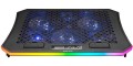 Podstawka chłodząca Rampage AD-RC34 pod laptopa 10-19" LED USB RGB cicha - 1989198