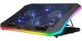 Podstawka chłodząca Rampage AD-RC34 pod laptopa 10-19" LED USB RGB cicha - 1989195