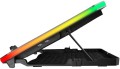 Podstawka chłodząca Rampage AD-RC34 pod laptopa 10-19" LED USB RGB cicha - 1989199