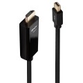 Kabel adapter LINDY Mini DisplayPort - HDMI 10.2G 3m czarny 4K UHD 30Hz - 2510844