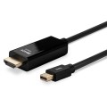 Kabel adapter LINDY Mini DisplayPort - HDMI 10.2G 3m czarny 4K UHD 30Hz - 2510848