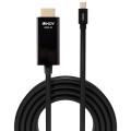 Kabel adapter LINDY Mini DisplayPort - HDMI 10.2G 3m czarny 4K UHD 30Hz - 2510845