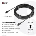 CLUB3D CAC-1535 kabel USB USB 3.2 Gen 2 (3.1 Gen 2) 5 m USB C Czarny - 1039014