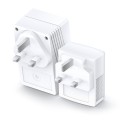 TP-Link TL-WPA4220 KIT 600 Mbit/s Przewodowa sieć LAN Wi-Fi Biały 2 szt. - 2510942