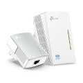 TP-Link TL-WPA4220 KIT 600 Mbit/s Przewodowa sieć LAN Wi-Fi Biały 2 szt. - 2510941