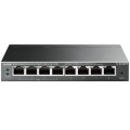 TP-Link TL-SG108PE Zarządzany L2 Gigabit Ethernet (10/100/1000) Obsługa PoE Czarny - 1974747