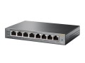 TP-Link TL-SG108PE Zarządzany L2 Gigabit Ethernet (10/100/1000) Obsługa PoE Czarny - 743670