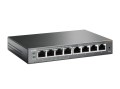 TP-Link TL-SG108PE Zarządzany L2 Gigabit Ethernet (10/100/1000) Obsługa PoE Czarny - 743669