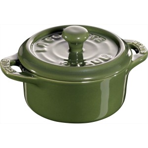 Mini Cocotte okrągły STAUB 40510-787-0 - zielony 200 ml