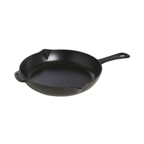 Patelnia żeliwna z metalowym uchwytem STAUB 40510-617-0 26 cm czarny - 1881559