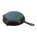 Patelnia żeliwna z metalowym uchwytem STAUB 40510-617-0 26 cm czarny - 2508346