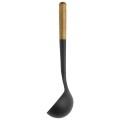 Łyżka wazowa STAUB 40503-104-0 - brązowo-czarna 31 cm - 2509151