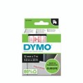 DYMO D1 - Standard Etykiety - Czerwony na białym - 12mm x 7m - 2509357