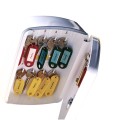 DYMO D1 - Standard Etykiety - Czerwony na białym - 12mm x 7m - 2509366