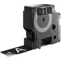 DYMO D1 - Standard Etykiety - Biały na czarnym - 24mm x 7m - 2509368