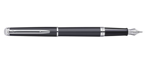 Pióro wieczne WATERMAN Füllfederhalter Hemisphere Matt Schwarz M Blau - 2509487