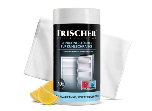 Wilgotne ściereczki do czyszczenia lodówek Frischer 60 szt - 2509495