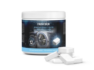 Tabletki do czyszczenia pralek Frischer 12szt