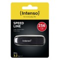 Intenso Speed Line pamięć USB 256 GB USB Typu-A 3.2 Gen 1 (3.1 Gen 1) Czarny - 2509783