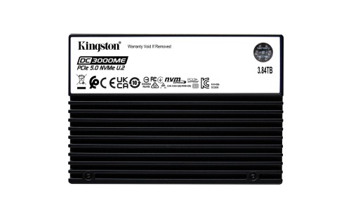 Dysk SSD Kingston DC3000ME 3.84TB U.2 (15mm) NVMe PCIe 5.0 SEDC3000ME/3T8 (DWPD 1) TCG - 2509807