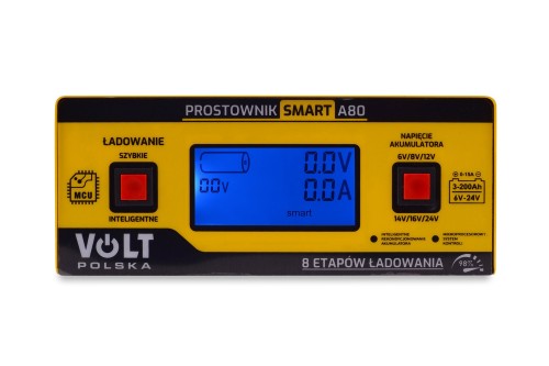 Prostownik Smart Volt Polska 6V/12V/24V 15A A80 - 2510395