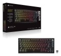 Bezprzewodowa klawiatura do gier TKL Corsair K65 Plus, TKL (75%), Corsair MLX Fusion -, ISO (DE) - 2510494