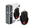 Mysz optyczna klasy gamingowej MSI CLUTCHGM20 ELITE Gaming USB RGB Regulowana do 6400 DPI Laptop stacjonarny - 2510542