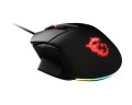 Mysz optyczna klasy gamingowej MSI CLUTCHGM20 ELITE Gaming USB RGB Regulowana do 6400 DPI Laptop stacjonarny - 2510545