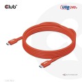 CLUB3D CAC-1513 kabel USB USB 2.0 3 m USB C Pomarańczowy - 2510882