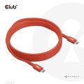 CLUB3D CAC-1513 kabel USB USB 2.0 3 m USB C Pomarańczowy - 2510876