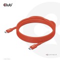CLUB3D CAC-1513 kabel USB USB 2.0 3 m USB C Pomarańczowy - 2510878