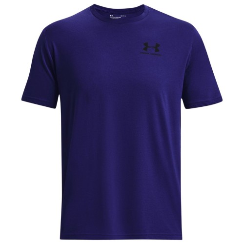 Koszulka męska Under Armour Sportstyle Left Chest SS niebieska - 2065215