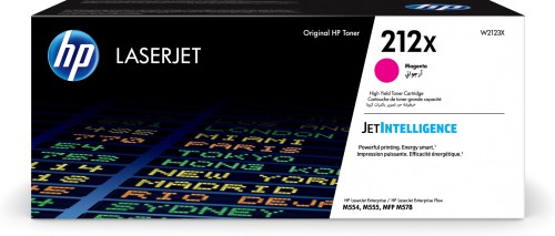 HP 212X Oryginalny wkład z purpurowym tonerem LaserJet o wysokiej wydajności - 1933148