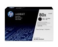 HP 80X zestaw 2 oryginalnych wkładów z czarnym tonerem LaserJet XL - 2423848