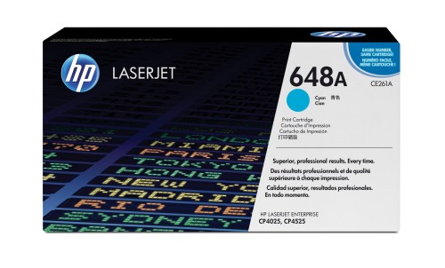 HP 648A oryginalny wkład z błękitnym tonerem LaserJet - 1933313