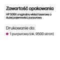 HP 508X oryginalny wkład laserowy o dużej pojemności, purpurowy - 2519167