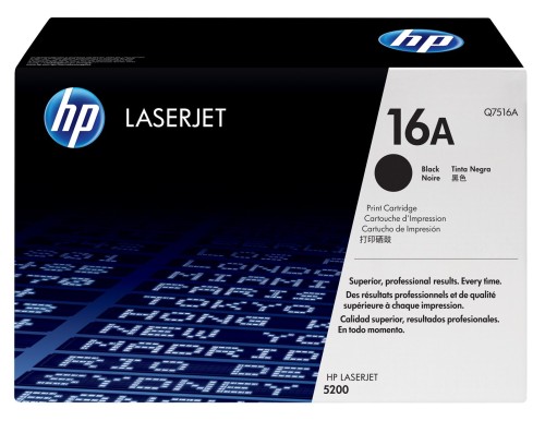 HP 16A oryginalny wkład z czarnym tonerem LaserJet - 2009032