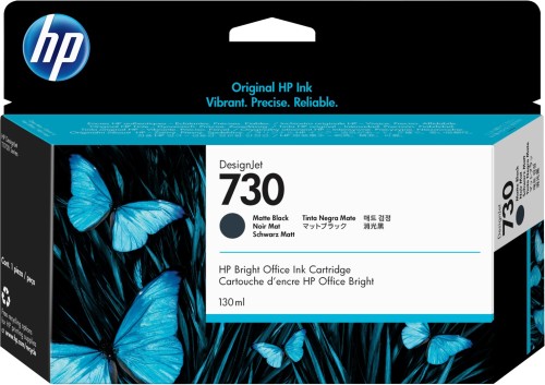 HP Wkład z atramentem czarnym matowym DesignJet 730 o pojemności 130 ml - 1934425
