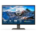 Monitor Philips 42,5" 439P1/00 3xHDMI DP 3xUSB 3.2 USB-B 2xUSB-C głośniki - 2519388