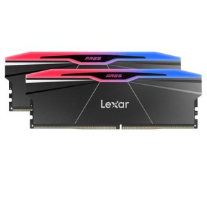 Pamięć Lexar z radiatorem i podświetleniem RGB | ARES | 48 GB | Pamięć DDR5 | 8000 MHz | Komputer PC/serwer | Nr wpisu do rejestru | Nr ECK