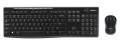 Logitech Wireless Combo MK270 klawiatura Dołączona myszka Dom USB QWERTZ Niemiecki Czarny - 2504661