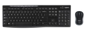Zestaw klawiatura + mysz Logitech 920-004511 (USB (Radio 2.4 GHz); ukł.klaw.(DE); kolor czarny)