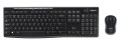 Logitech Wireless Combo MK270 klawiatura Dołączona myszka Dom USB QWERTZ Niemiecki Czarny - 2504656