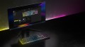 Klawiatura do gier Corsair Gaming K55 Core RGB, pełnowymiarowa (100%), gumowa kopułka - szara, ISO (DE) - 2517271