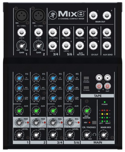 Mikser muzyczny Mix8 - 2517623