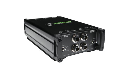 Pasywna skrzynka bezpośrednia Mackie MDB-2P na gitarę basową, pianino cyfrowe, gitarę, syntezator, czarna, 20-20000 Hz, 140000 Ohm, 0.002% - 2517641